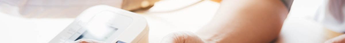 Doctor using stethoscope take a tap on the patient’s arm and pre